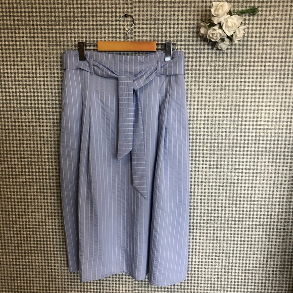 NWT Yest Blue with White Stripe Skirt - Picture 5 of 7